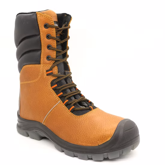 CE 스포츠 강철 발가락 PU Outsole 가죽 안전 작업 신발 안전 신발 운동화